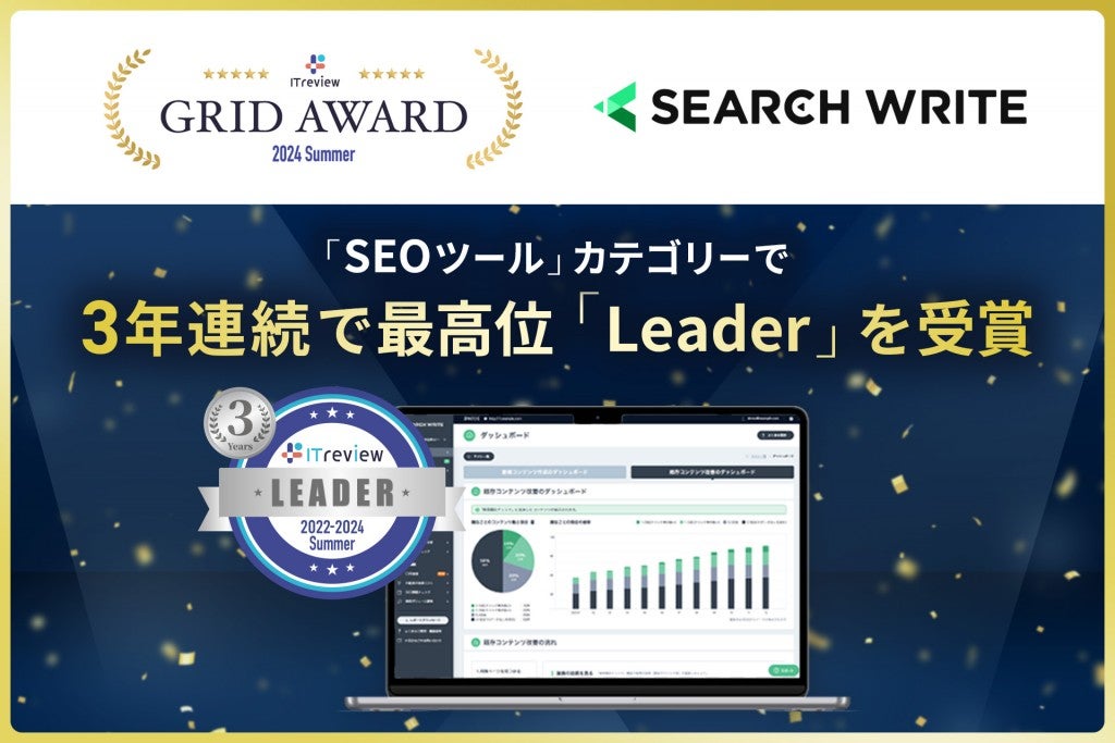 ITreview Grid Award殿堂入りプレスリリース_PLAN-B